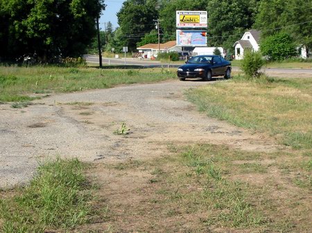 Greenville Drive-In Theatre - Driveway - Photo From Water Winter Wonderland